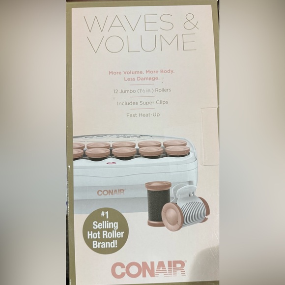 Conair Big Curls and Waves Hair Setter - 12 piece 💟BUY IT NOW PRICED💟 - Picture 1 of 6